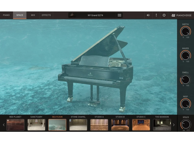 IK Multimedia Pianoverse [Download] NY Grand S274 